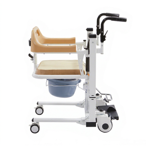 Silla de Inodoro Hidráulica Acolchada con Esponja Suave, Ruedas con Freno Silencioso, Alivia la Presión para Estar Sentado por Tiempo Prolongado - Product Image 1