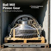 Pignon d'élévateur forgé en alliage, pièces de machines minières pour élévateur à godets, haute résistance à l'usure, livraison rapide