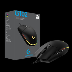 G102 Black Wired Lightsync Rgb Gaming <b>Mouse</b> 8000dpi Lightweight Design G102 Lightsync Glowing Gaming <b>Mouse</b> - Product Image 5