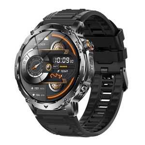 นาฬิกาอัจฉริยะ <span class=keywords><strong>AK102</strong></span> รองรับการโทรผ่านบลูทูธ ตรวจสอบสุขภาพ แจ้งเตือนข้อความ แบตเตอรี่ขนาดใหญ่ นาฬิกาสปอร์ตกลางแจ้งสำหรับผู้ชาย - Product Image 2