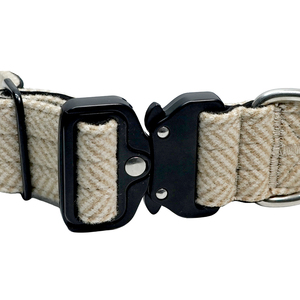 Collier pour chien réglable en néoprène rembourré avec poignée de contrôle et boucle en métal à dégagement rapide pour chiens de taille moyenne à grande - Product Image 6