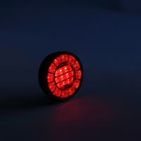 Fabricant best-seller 4 pouces clignotant rond feux arrière LED feu arrière LED camion lumière de remorque