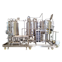 Équipement de brassage de bière artisanale en acier inoxydable 304 de qualité alimentaire 300L 500L 600L pour pub, bar, hôtel