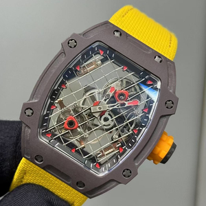 Customized 27-04 Tourbillon Movement Skeleton Design Titanium Case Ultra-Light Men's Sports <b>Mechanical</b> <b>Watch</b> - Product Image 3