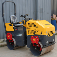 Compacteur de sol multifonctionnel vibrant et réversible pour travaux routiers avec unité hydraulique