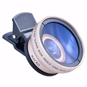 2 In1 <strong>Lens</strong> <strong>0.45X</strong> <strong>Wide</strong> <strong>Angle</strong>+12.5X <strong>Macro</strong> <strong>Lens</strong> HD Phone Camera <strong>Lens</strong> for iPhone for Samsung - Product Image 2