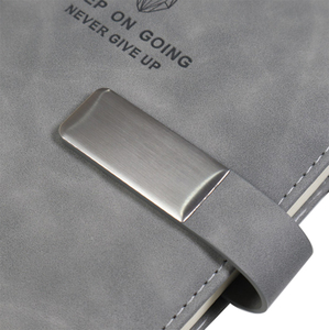 สมุดโน้ตหนัง A5เกรดดีมากสำหรับเด็กผู้ชาย,สมุดวางแผนแบบนำกลับมาใช้ใหม่ได้ - Product Image 4