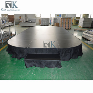 Quick aluminum wedding stage Royal small choir stage Spider stage catwalk 4x4 aluminum stage platform - Product Image 5
