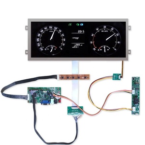 Wisecoco Speedometer tampilan <span class=keywords><strong>Lcd</strong></span> sepeda motor solusi layar Speedometer kustom Lvds Tft 12.3 1920*720 batang melar Cluster instrumen <span class=keywords><strong>Lcd</strong></span> - Product Image 4