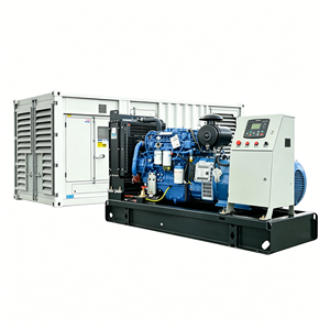 เครื่องกำเนิดไฟฟ้าดีเซลยูชัยแบบเงียบพิเศษ 400kva ป้องกันเสียงรบกวน ระบบระบายความร้อนด้วยน้ำ สามเฟส สำหรับสำรองไฟฉุกเฉินโรงพยาบาล - Product Image 2