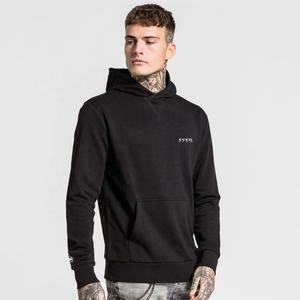 Sudadera con capucha personalizada para hombre, Jersey grueso liso a la moda - Product Image 1