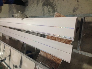 <span class=keywords><strong>20cm</strong></span> chiều rộng màu trắng <span class=keywords><strong>PVC</strong></span> Trần với khuôn mẫu khác nhau và thiết kế cho trang trí nội thất - Product Image 3