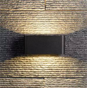 Moderno rettangolo lampada da parete decorativa per interni esterni alla moda LED applique per bagno fantasia da parete - Product Image 4