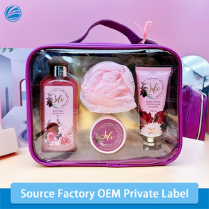 ชุดของขวัญอาบน้ำสปาที่บ้าน2025ออร์แกนิกธรรมชาติสำหรับผู้หญิงพร้อมกระเป๋าเดินทางสำหรับใช้ในบ้านหรือในขณะเดินทางฉลากส่วนตัว - Product Image 2