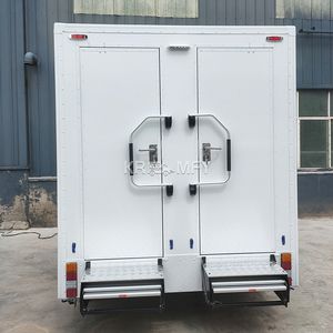Cabines de douche publiques 2025, toilettes de luxe, toilettes portables mobiles, remorque de toilettes pour parc, à vendre - Product Image 5