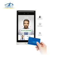 HFSecurity RA08L Econômico 8 polegadas Face Time Clock Fingerprint Atendimento Sistema com software de gerenciamento pronto