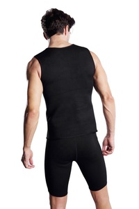 Chaleco de neopreno elástico personalizado para hombre, moldeador corporal para Sauna, sudor caliente - Product Image 5