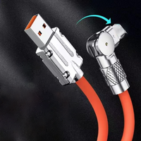 Kabel komunikasi adaptor tipe-c pengisian daya Cepat kabel silikon baru OEM kustom