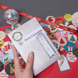 Vente en gros d'étiquette volante de Noël 80g papier d'art mouchoir 43*300cm papier d'emballage d'emballage cadeau de luxe personnalisé - Product Image 5