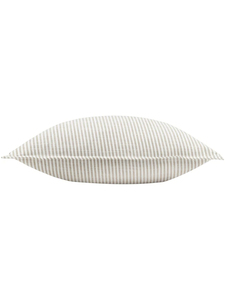 Custom <strong>Cushion</strong> Cover <strong>Beige</strong> Stripes Cotton <strong>Cushion</strong> Cover for Reading &amp; Bed Rest Sofa Chic Decor - Product Image 3