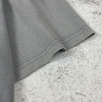 Fabricant de t-shirts OEM, t-shirt ample en coton biologique doux 200 g/m², épaules tombantes, pour hommes, imprimé