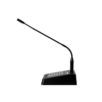 Microphone V SIP avec 12 boutons programmables et lecture audio RTP pour la communication intelligente au bureau