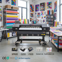 Eco-solvant grand format vinyle autocollant bâche mini traceur A1 imprimante par sublimation machine d'impression