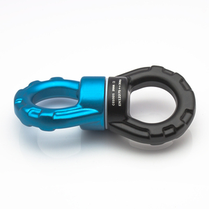 2023高品质铝旋转登山扣最安全的旋转装置吊挂附件，用于网树秋千 - Product Image 2