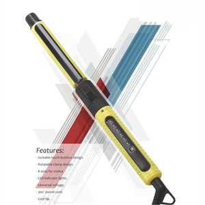 <span class=keywords><strong>Fer</strong></span> à <span class=keywords><strong>friser</strong></span> à écran tactile pour hommes pour un repassage de racines élégant Outil de soin des cheveux facile à utiliser - Product Image 3