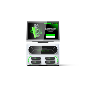 Lector de tarjetas POS de pantalla táctil compartida de 4 ranuras Estación de <span class=keywords><strong>carga</strong></span> de teléfono <span class=keywords><strong>celular</strong></span> Banco de energía Alquiler Estación de energía 60W <span class=keywords><strong>Carga</strong></span> rápida - Product Image 5