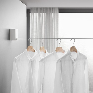 <strong>Retractable</strong> Clothesline Wall-mounted Indoor <strong>Outdoor</strong> <strong>Washing</strong> Clothes Hanger Laundry Drying <strong>Line</strong> Balcony Invisible Drying <strong>Lines</strong> - Product Image 4
