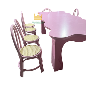 Sillas Infantiles de Ratán Hechas a Mano Directamente de Fábrica para Fiestas de Cumpleaños, Proveedor de Muebles Infantiles de Mimbre Natural - Product Image 4