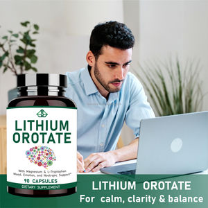 Suplemento de Minerales de Litio y Magnesio, Cápsulas de Apoyo Inmunológico y Nootrópico para Adultos - 60/120 Cápsulas por Botella, 2 Cápsulas Diarias - Product Image 3