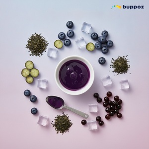 น้ำเชื่อมบลูเบอร์รี่ขายดีสำหรับชานมไข่มุก ร้านเครื่องดื่มบับเบิ้ลที - Product Image 5