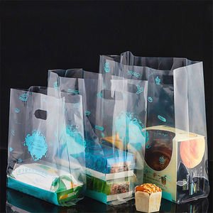 Bolsas de Compras de Malla Transparente LIANYOU para Mujer, Bolsas Mini Portátiles con Válvula, Material HDPE Desechable - Product Image 1