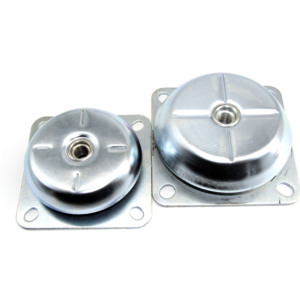 Almohadillas Antivibración <span class=keywords><strong>FRH</strong></span> para Piezas de Generadores, Aislador de Vibraciones de Acero y Goma, Amortiguador de Vibraciones para Motores Eléctricos y Compresores de Aire - Product Image 2