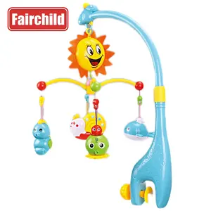 Infant Toys Kids Cute Cartoon Animal Frame Rattles Baby Musical Bed Bell Baby Mobiles