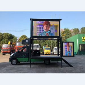 Camionnette publicitaire LED mobile FOTON mini à prix promotionnel avec écran publicitaire LED haute définition - Product Image 4