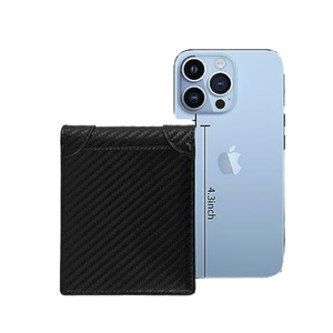 For Customized Wholesale Genuine Leather Short Slim RFID Ganti-magnetic Unisex Wallet Bifold Large Capacity - Product Image 3