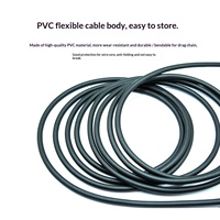 Kabel Data USB2.0 ke Type-C untuk Kamera Industri dengan Sekrup Pengunci Panel Tetap, Fleksibel Tinggi, Rantai Tarik, Tembaga Terlindungi