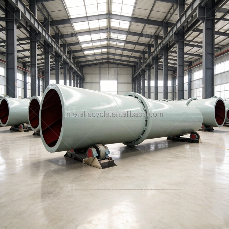 METAL High Efficiency Rotary Dryer for