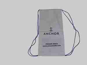 Sac à cordon en coton réutilisable et portable - Résistant à l'eau et écologique, redonne vie à l'imagination - Product Image 4