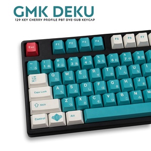 คีย์แคป GMK <span class=keywords><strong>Deku</strong></span> 129 ปุ่ม ภาษาญี่ปุ่น โปรไฟล์ Cherry PBT DYE-SUB สำหรับคีย์บอร์ดเกมมิ่งแบบกลไก MX Switch - Product Image 3