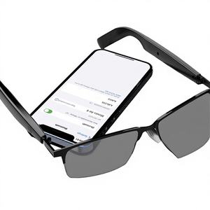 แว่นตาอัจฉริยะ 5.4 พร้อม AI ข้ามพรมแดน ระบบสั่งงานด้วยเสียง ควบคุมด้วยการสัมผัส ป้องกันแสงสีฟ้า แปลภาษาได้ 100 ภาษา รองรับการโทร - Product Image 4