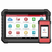 Scanner professionnel LAUNCH X431 PRO3S+ ELITE, compatible avec les voitures 12V et les camions lourds 24V, programmation en ligne