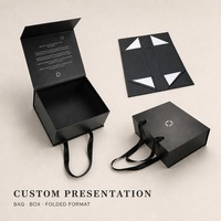 Boîte cadeau magnétique en carton rigide Eva avec logo personnalisé en gros