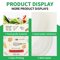 Bol à soupe en papier compostable 12oz 24oz, bol à soupe écologique, bol à soupe à emporter