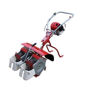 3 <b>Rows</b> Small Farm Rice Weeding Hand Held <b>Machine</b> Portable Held Gasoline Engine - Product Image 1