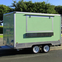 Camion de restauration en acier haute résistance et fibre de verre, fourgonnette de travail pour kebab, remorque alimentaire turque avec armoire murale, certifiée ADR, pour confiseries