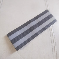 3HAO Bande de sécurité réfléchissante en polyester pour poignet et bras, idéale pour le cyclisme et la course à pied, sangle de jambe de pantalon et bande d'avertissement pour la vision nocturne